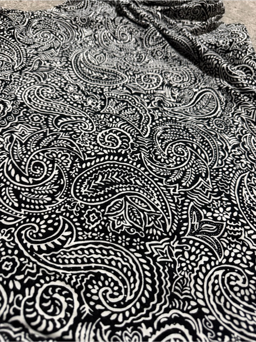 Liz Claiborne women’s paisley pattern top sleeveless detailed neck XL 95% cotton - Picture 5 of 8